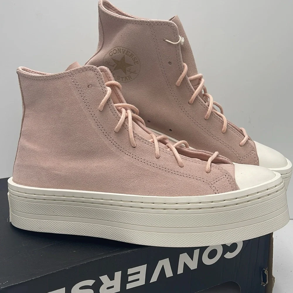 Converse WMNS Pink High-Top Sneakers Platform A04663C
CTAS MODERN LIFT HI PINK - Picture 7 of 16